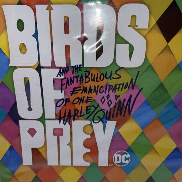 Harley Quinn Birds Of Prey 4 Piece Halloween Cosplay Costume Adult Large 10-12 - Picture 5 of 15